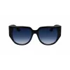 Ferragamo SF1088SE-001 Women's Sunglasses Butterfly Acetate Black Grey 57mm