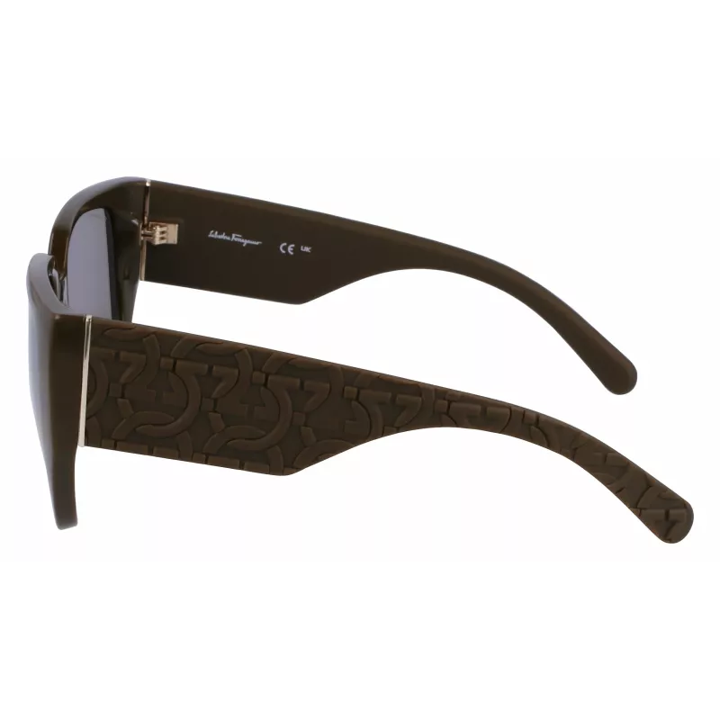 Ferragamo SF1088SE-324 Women's Butterfly Sunglasses Havana Brown Gradient 57mm