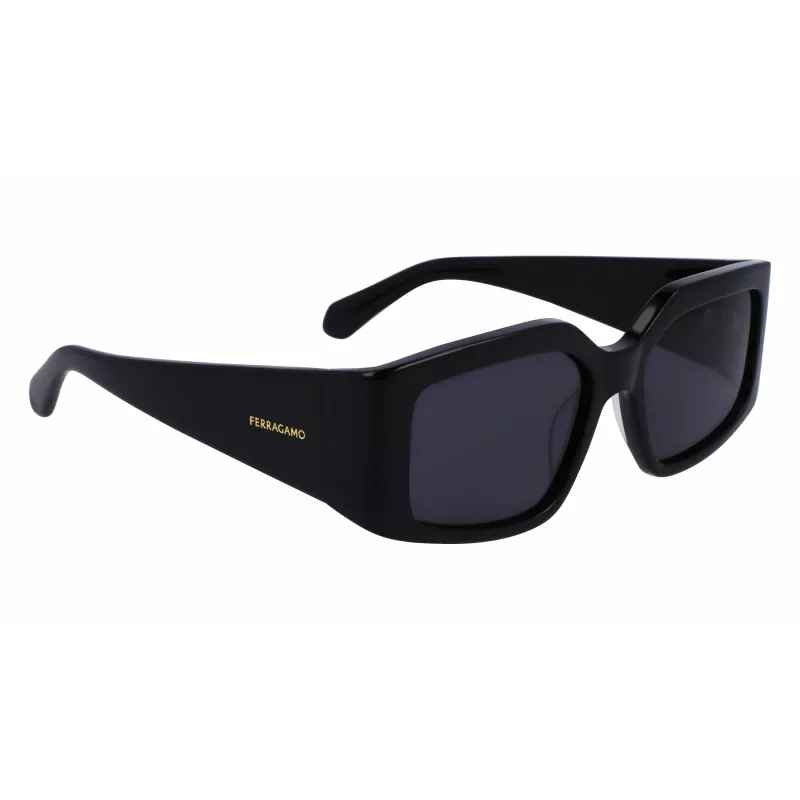 FERRAGAMO SF1101S541800 Women's Sunglasses Black Grey 54mm