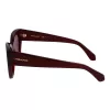 FERRAGAMO SF1107S552065 Women's Square Acetate Sunglasses Havana Brown Gradient 55/20/140 mm
