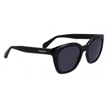 FERRAGAMO SF2000S522100 Women's Sunglasses Havana Acetate Frame Grey Gradient Lens 52/21/145 mm