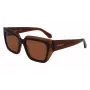 FERRAGAMO SF2002S-233 Women's Sunglasses Havana Acetate Brown Gradient 55/18/140 mm