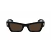 FERRAGAMO SF2006S-001 Women's Sunglasses Black Grey 53mm