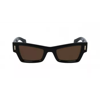 FERRAGAMO SF2006S-001 Women's Sunglasses Black Grey 53mm