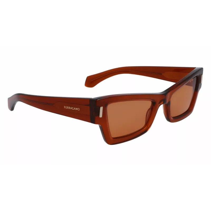 FERRAGAMO SF2006S-232 Women's Sunglasses Havana Brown Gradient 53mm