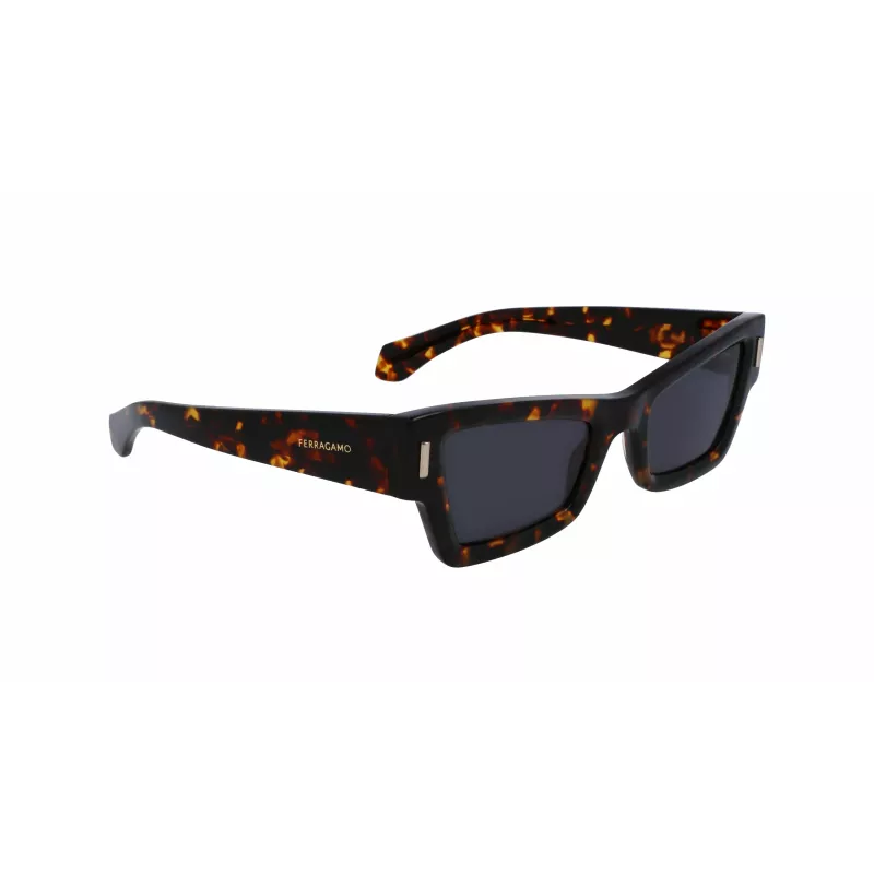 FERRAGAMO SF2006S-242 Women's Sunglasses Havana Acetate Butterfly 53mm