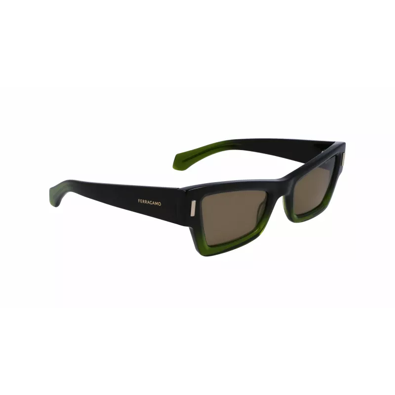 FERRAGAMO SF2006S-316 Women's Sunglasses Havana Acetate Brown Gradient 53mm