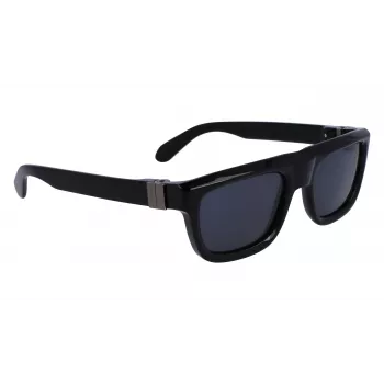 FERRAGAMO SF2009S-001 Men's Sunglasses - Black Frame Grey Lens 56/21/145 mm