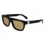 FERRAGAMO SF2009S-011 Men's Sunglasses - Black Frame, Grey Lens, 56/21/145 mm