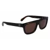 FERRAGAMO SF2009S-242 Men's Square Acetate Sunglasses Havana Brown Gradient 56/21/145 mm