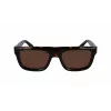 FERRAGAMO SF2009S-242 Men's Square Acetate Sunglasses Havana Brown Gradient 56/21/145 mm
