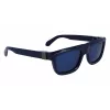 FERRAGAMO SF2009S-414 Men's Rectangular Acetate Sunglasses - Brown Lens - 56/21/145 mm