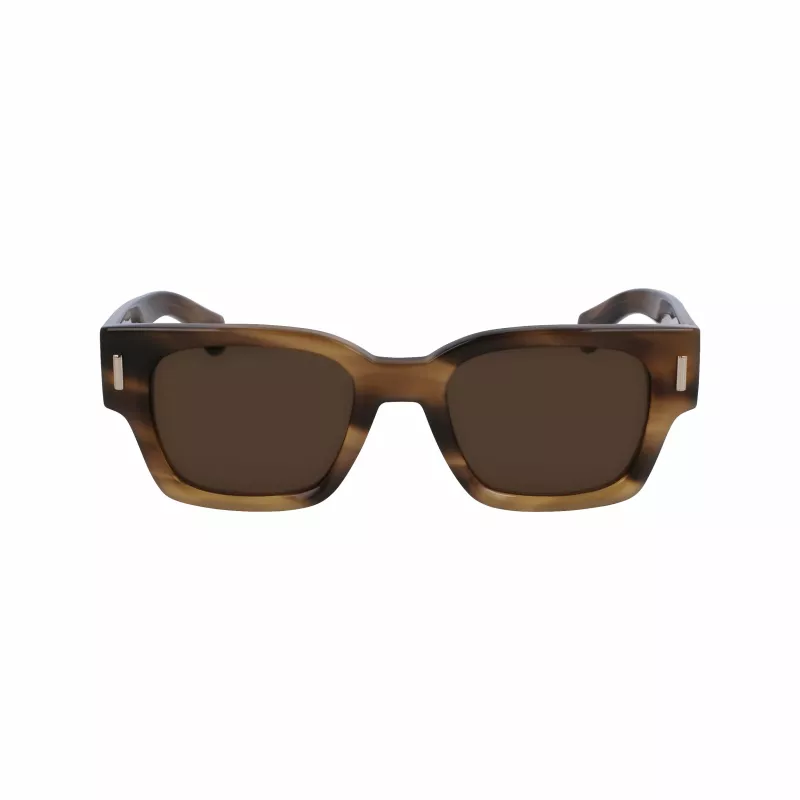 Ferragamo SF2010S-319 Sunglasses Men Green Havana Square Acetate 52mm