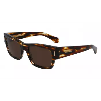 FERRAGAMO SF2011S-216 Men's Sunglasses Dark Havana Brown Gradient 53mm