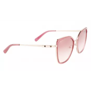 FERRAGAMO SF293S-774 Women's Sunglasses Havana Acetate Frame Brown Gradient Lens 54/19/140 mm