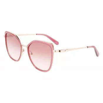 FERRAGAMO SF293S-774 Women's Sunglasses Havana Acetate Frame Brown Gradient Lens 54/19/140 mm