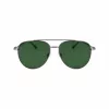 FERRAGAMO SF308S-44 Men's Rectangular Sunglasses - Brown Havana Acetate Frame, Grey Polycarbonate Lenses, UV400 Protection
