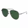 FERRAGAMO SF308S-44 Men's Rectangular Sunglasses - Brown Havana Acetate Frame, Grey Polycarbonate Lenses, UV400 Protection