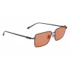 Ferragamo SF309S5715017 Men's Sunglasses - Black Acetate Frame, Grey Polycarbonate Lenses, 57mm