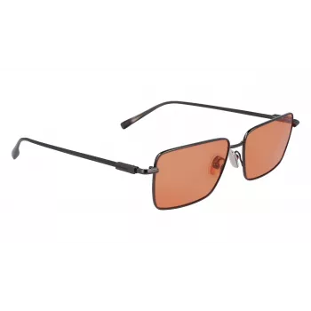Ferragamo SF309S5715017 Men's Sunglasses - Black Acetate Frame, Grey Polycarbonate Lenses, 57mm