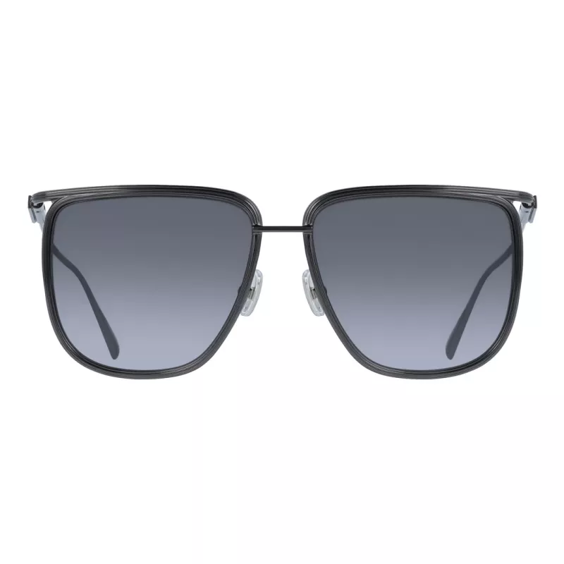 FERRAGAMO SF324S5816027 Women's Sunglasses Havana Acetate Square Frame Brown Gradient Lens 58mm