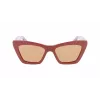 FERRAGAMO SF929S-209 Women's Sunglasses Havana Butterfly Acetate Brown Gradient 55/17/145 mm