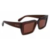 FERRAGAMO Women's Sunglasses SF1108S542123 Brown Havana 54/21/140 mm