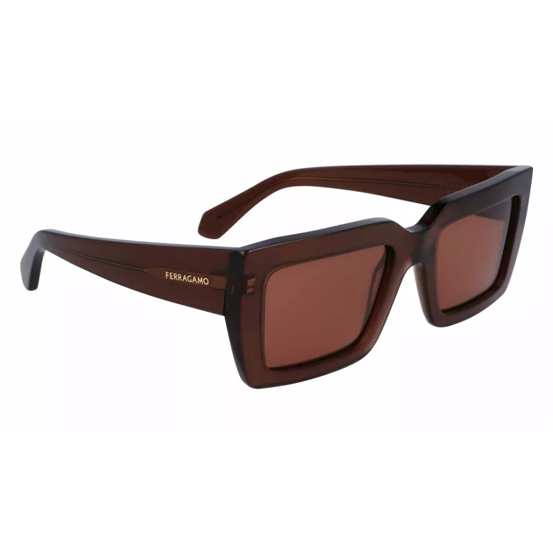 FERRAGAMO Women's Sunglasses SF1108S542123 Brown Havana 54/21/140 mm
