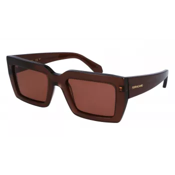 FERRAGAMO Women's Sunglasses SF1108S542123 Brown Havana 54/21/140 mm