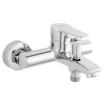 FERRO Rennto BNT1 Wall-Mounted Bath Mixer Tap, Chrome
