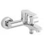 FERRO Rennto BNT1 Wall-Mounted Bath Mixer Tap, Chrome
