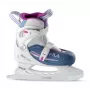 FILA J-ONE G ICE HR Women's Figure Skates White/Light Blue EU 36-40 Pre-Sharpened Stainless Steel Blade