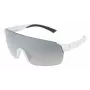 FILA MAN SF9380996VCX Rectangular Sunglasses - Black Frame, Smoke Grey Lens, UV400 Protection