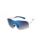 FILA Man Shield Sunglasses SFI127996VCB - Black Frame, Smoke Lens, UV400