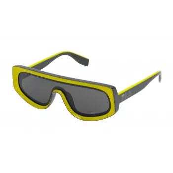 FILA Men's Sunglasses SF9417990KAU - Black Frame, Grey Lenses, UV400 Protection