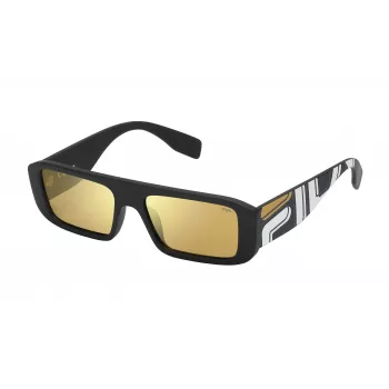 FILA SF9415 Sunglasses for Men, Havana/Brown Frame, Grey Lens, 54/17/145 mm