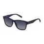 FILA SFI118-55V15P Men's Polarized Rectangular Sunglasses - Black/Grey