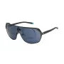 FILA SFI125990627 Men's Sport Sunglasses - Black Frame, Smoke Lens, UV400