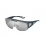 FILA SFI126-996QSP Men's Sport Sunglasses - Black Frame, UV400 Protection