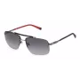 FILA SFI210-610568 Men's Sunglasses - Black Frame, Grey Lens, UV400 Protection