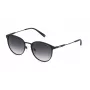 FILA SFI217-52531Y Unisex Sunglasses - Black Frame, Grey Lens, 52mm