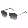 FILA SFI300V58579P Men's Polarized Sunglasses - Black Frame Grey Lens 58/16/140 mm