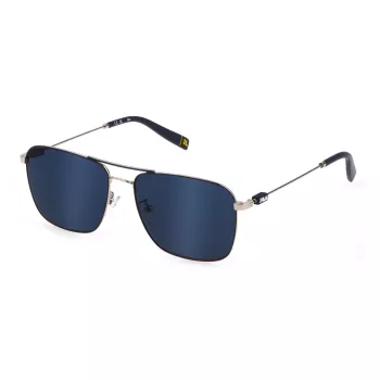 FILA SFI456-58F94Y Men's Rectangular Sunglasses Havana/Brown 58/16/145 mm
