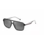 FILA SFI460-574ALP Unisex Rectangular Sunglasses - Havana/Brown Acetate Frame, Brown Polycarbonate Lenses, UV400 Protection