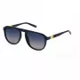 FILA SFI528-563GUP Unisex Rectangular Sunglasses - Black Frame Grey Gradient Lens 56/19/145 mm