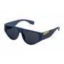 FILA Unisex Sunglasses SF936457U43B - Matte Black Frame, Smoke Lens, UV400 Protection