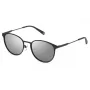 FILA Unisex Sunglasses SFI217-52627X - Rectangular Plastic Frame with Grey Polycarbonate Lenses, UV400 Protection, 55/15/145 mm
