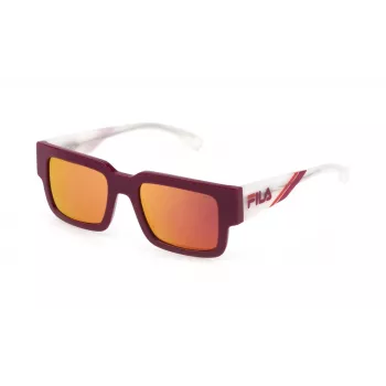FILA Women's Sunglasses SFI314-516Y6X Havana Rectangular 51mm