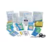 First Aid Kit Family Care Plus Travel – 50-Piece Water-Repellent Ripstop Nylon Kit for Home, Outdoor & Camping