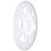 Fischer 4283 Insulation Retaining Washer HK 36 for Soft Insulation Materials, Polyamide, White, 100 Pieces